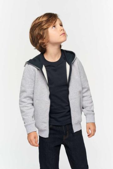 Bluzon Kids' full zip hooded sweatshirt de la Top Labels