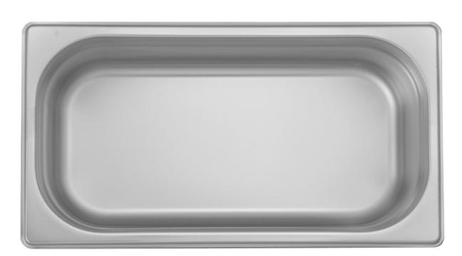 Tava inox gastronorm Ozti GN 1/3 20x325x176mm 0,7lt