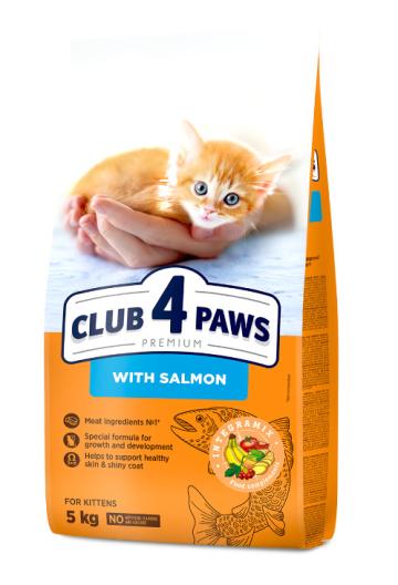 Hrana Club 4 Paws Cat Kitten Junior(1-12 luni) cu somon 5kg de la Club4Paws Srl