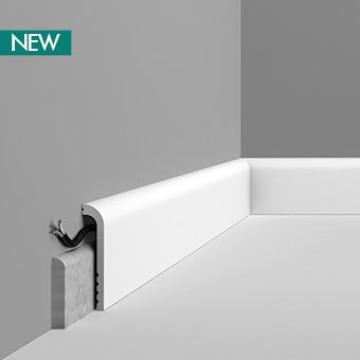 Plinta duropolymer Orac Decor SX185 - 200 x 2,5 x 12 mm de la Visaria Design Srl.