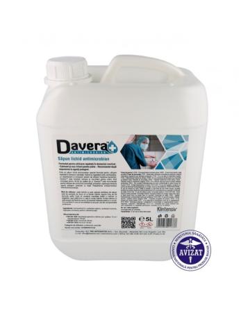 Sapun lichid antimicrobian Davera 5 litri de la Xtra Time Srl