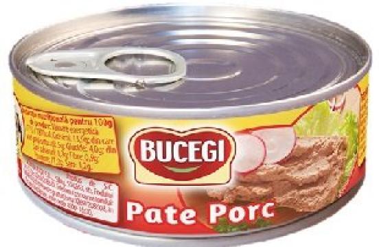 Conserva Bucegi Pate de porc 100g de la Supermarket Pentru Tine Srl