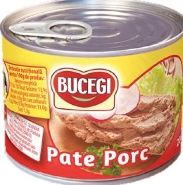 Conserva Bucegi Pate de porc 200g de la Supermarket Pentru Tine Srl