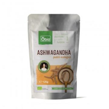 Ashwagandha pulbere eco 125g Obio de la Supermarket Pentru Tine Srl