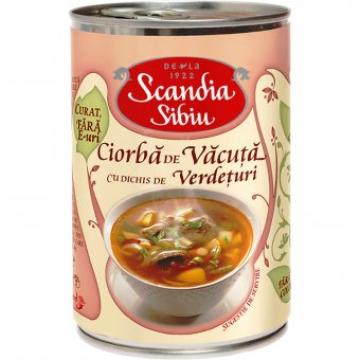 Conserva Scandia Sibiu Ciorba de vacuta 400g