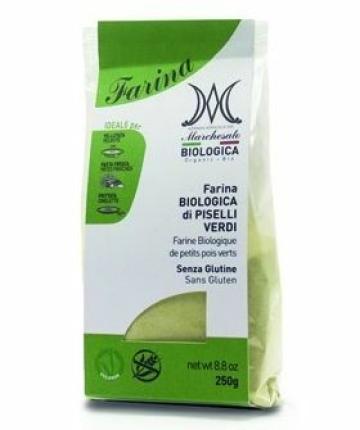 Faina de mazare verde fara gluten eco 250g Marchesato de la Supermarket Pentru Tine Srl