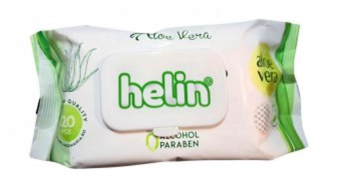 Servetele umede, aloe vera, Helin 120buc de la Supermarket Pentru Tine Srl