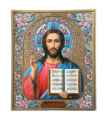 Litografie pe MDF - Mantuitorul Pantocrator 3