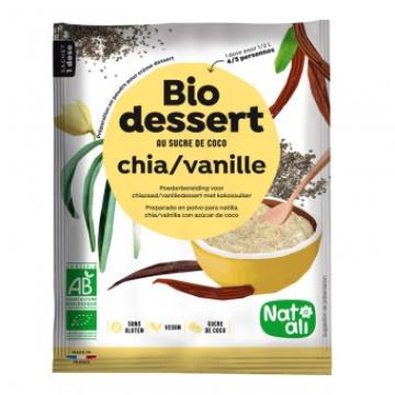 Desert cu chia si vanilie, bio, 40g, Nat-ali de la Supermarket Pentru Tine Srl