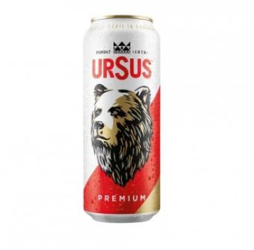 Bere Ursus doza 0.5l, alc. 5% SGR