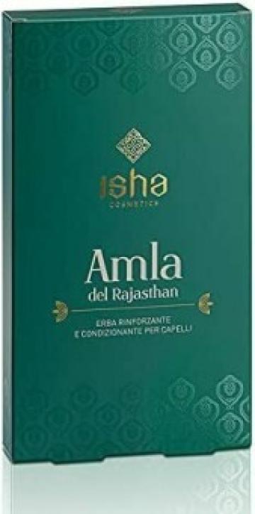 Tratament pentru par Amla de Rajasthan pudra - 100g, Isha