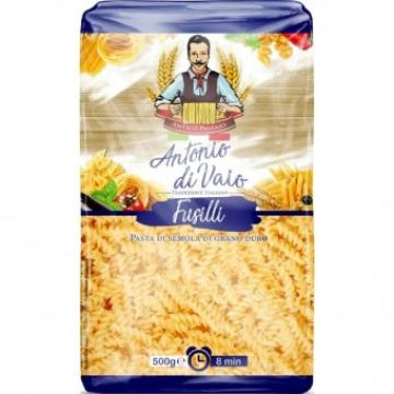 Paste fainoase Antonio di Vaio Fusilli Grau Dur 500g