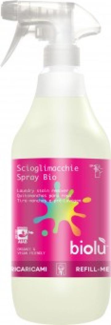 Detergent pentru scos pete spray ecologic 1L, Biolu de la Supermarket Pentru Tine Srl