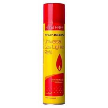 Tub spray gaz pentru brichete, Ronson 300ml + 50ml