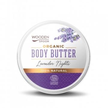 Unt de corp Lavender Nights, bio, 100ml, Wooden Spoon de la Supermarket Pentru Tine Srl