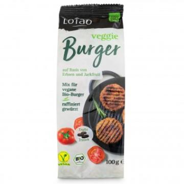 Mix pentru burger vegan, bio, 100g, Lotao de la Supermarket Pentru Tine Srl