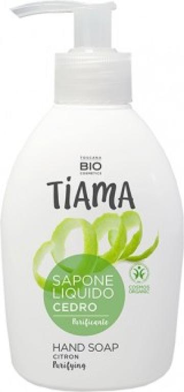 Sapun lichid cu lamai salbatic bio 300ml Tiama de la Supermarket Pentru Tine Srl