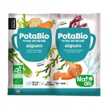 Supa instant cu alge si legume, bio, 2x 8.5g, Nat-ali de la Supermarket Pentru Tine Srl