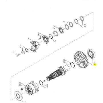 Cuplaj 4x4 cutie de viteze Carraro 139799 de la Comma - Tech Srl