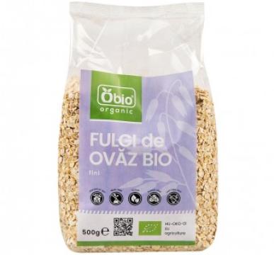 Fulgi de ovaz fini eco 500g Obio