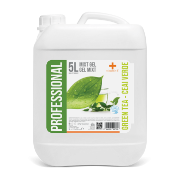 Gel mixt 5 l - green tea + vit E