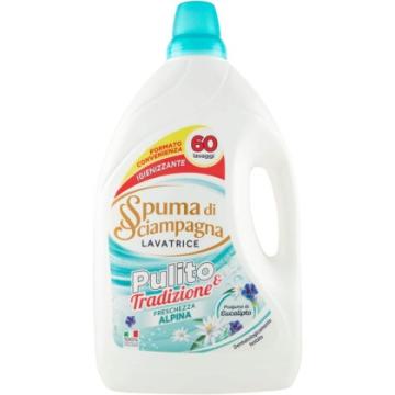 Detergent de rufe lichid spuma Di Sciampagna alpina