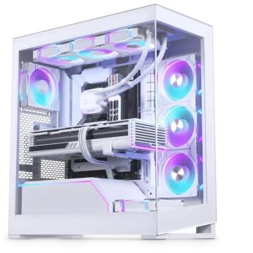 Carcasa Phanteks NV5 MK2 Mid Tower ARGB alb, Tempered Glass