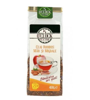 Ceai de rooibos, mar si migdale 5 O'Clock 40g