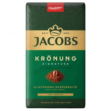 Cafea macinata Jacobs Kronung Signature 500g de la KraftAdvertising Srl