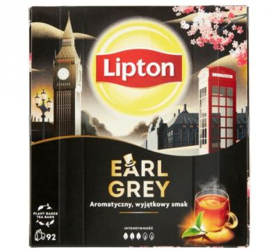 Ceai negru Lipton Earl Grey 92x2g