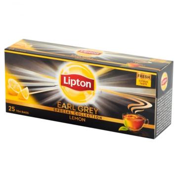 Ceai negru cu lamaie Lipton Earl Grey Special Colection 25x2 de la KraftAdvertising Srl