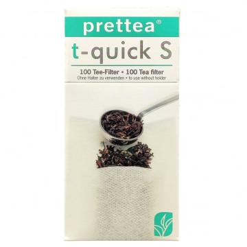 Filtre de unica folosinta pentru ceai Prettea t-quick S