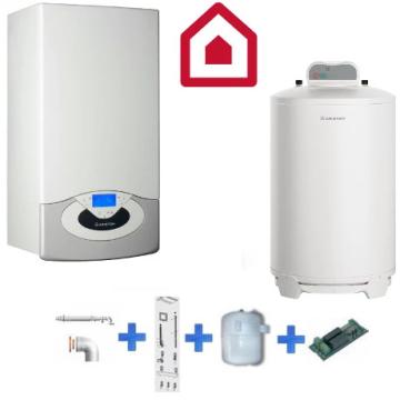 Centrala termica Genus Premium Evo HP45 boiler BCH200 de la IV & P Instalatii Srl