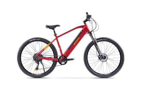 Bicicleta MTB Pegas Drumet Dinamic E-Bike, rosu mat