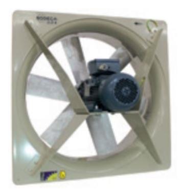 Ventilator Atex axial HC-100-4T/H / Atex / EXII2G Ex d de la Ventdepot Srl