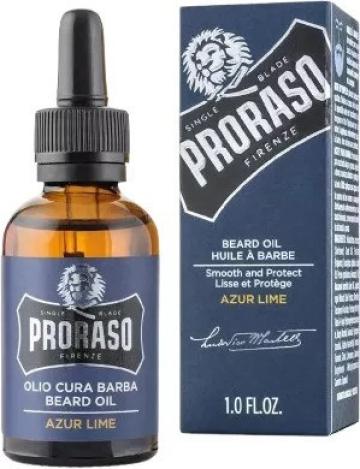 Ulei pentru barba Proraso Azur Lime 30 ml