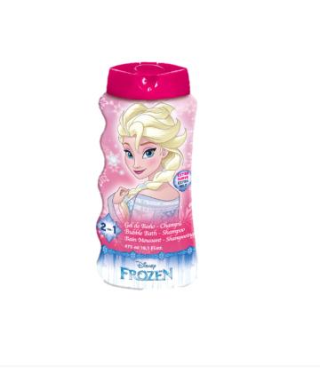 Gel de dus si sampon 2 in 1 Frozen, 475 ml