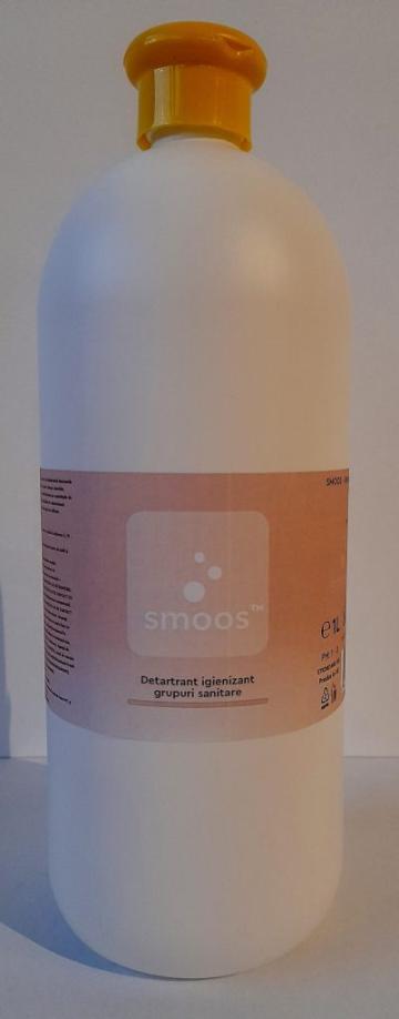 Detartrant igienizant grupuri sanitare Smoos 1L (SM78574) de la Xtra Time Srl