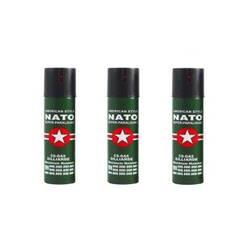 Spray NATO paralizant de buzunar cu piper 3 buc. de la Startreduceri Exclusive Online Srl - Magazin Online Pentru C