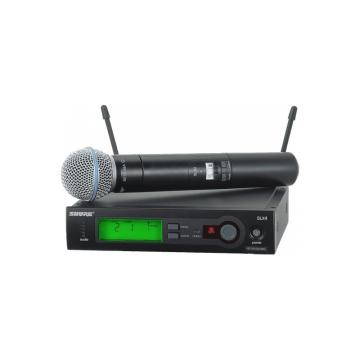 Microfon profesional fara fir Shure SLX24/BETA 58A L4 de la Startreduceri Exclusive Online Srl - Magazin Online Pentru C