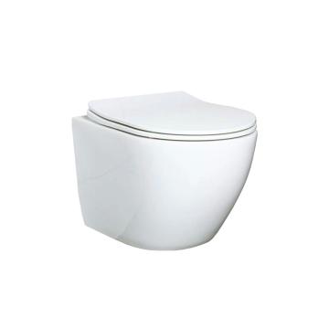 Toaleta Delano fara rama, montata pe perete, cu capac de la Leziter Kft.