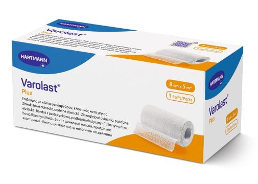 Fasa elastica cu zinc Varolast Plus - 8 cm x 5 m de la Medaz Life Consum Srl