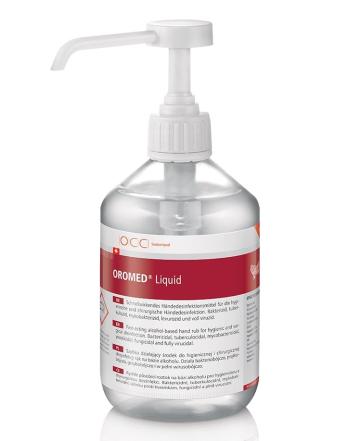 Dezinfectant lichid pentru maini Oromed Liquid - 500 ml de la Medaz Life Consum Srl