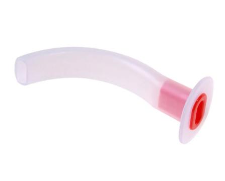 Pipa respiratie Guedel - rosu - Nr. 4 - 10 cm de la Medaz Life Consum Srl