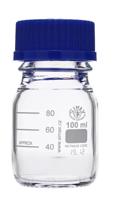 Sticla de laborator autoclavabila cu capac - ISO 4796 de la Medaz Life Consum Srl