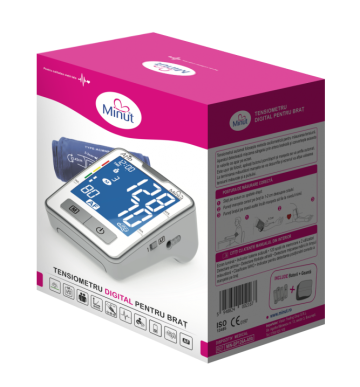 Tensiometru electronic pentru brat cu tehnologie Afib de la Medaz Life Consum Srl