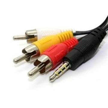 Cablu audio video 3xRCA la jack 3.5mm cu 4 contacte de la Color Data Srl