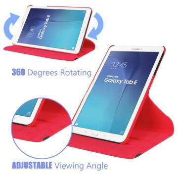 Husa Book rotativa Samsung Galaxy Tab E 8.0 T377 rosie de la Color Data Srl