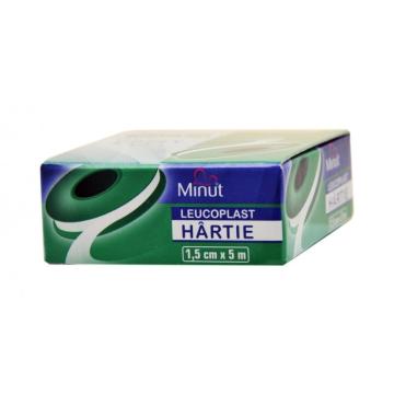 Leucoplast hartie - 1.5 cm x 5 m - Minut de la Medaz Life Consum Srl