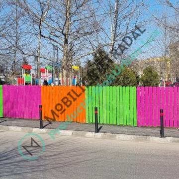 Gardulet din lemn pentru spatii de joaca #G100 de la Moblux Stradal SRL